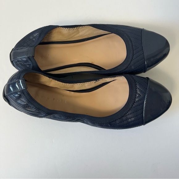 Kelly & Katie Navy Blue Flats Women’s 10 - Picture 3 of 9